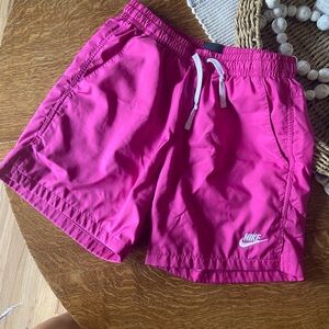 Nike Fuchsia Athletic Shorts